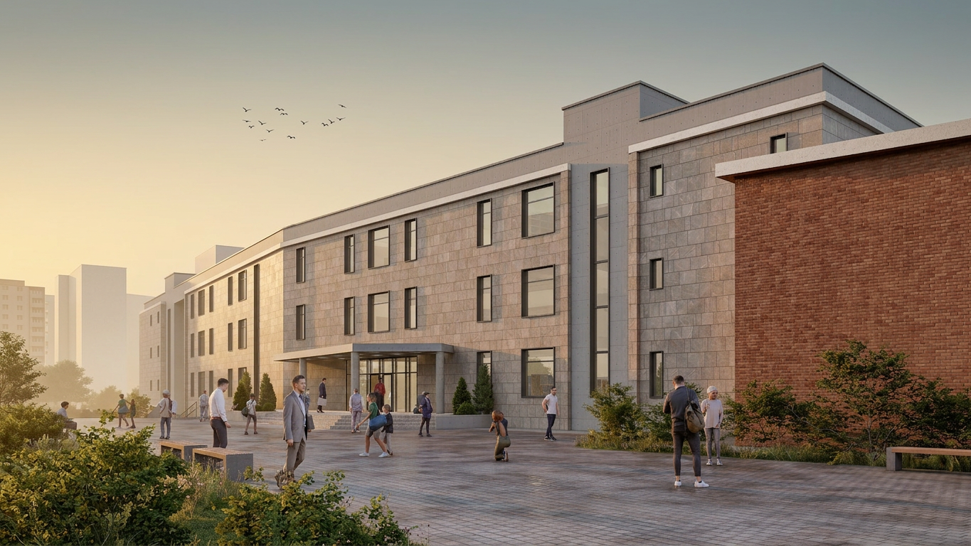 School for 2,000 Students — image 2